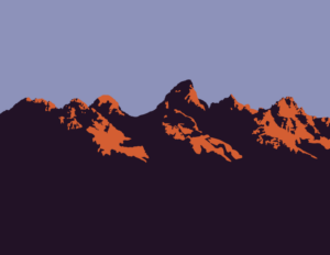 Tetons, Three Colors